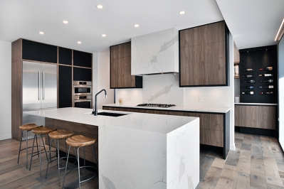 Designs by Santy :: Modern Conversion Open concept kitchen with island