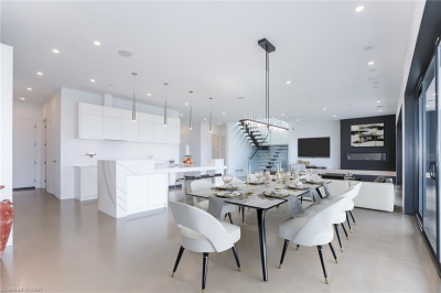 Designs by Santy :: Modern Intersection Open concept dining and kitchen