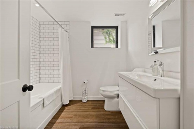 Designs by Santy :: Post House Basement washroom