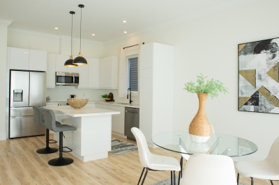 Designs by Santy :: Outline Houses Open concept with kitchen and dining